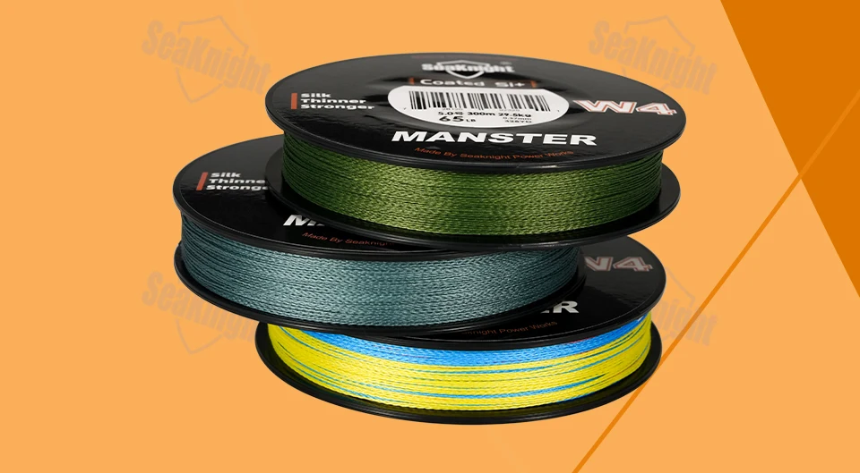 SeaKnight Brand W4 Serie Ultra-dünne 4-Strang-Angelschnur 300M 500M Stärkere UV-beständige Salzwasser-resistente Si+beschichtete Geflechtschnur – Detail 13