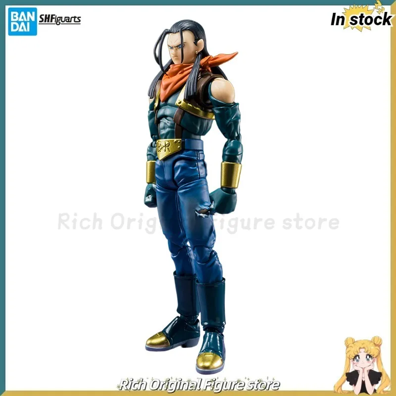 

【В наличии】Оригинальный BANDAI SPIRITS S.H.F DRAGON BALL GT No. 17, аниме-фигурка, модель игрушки