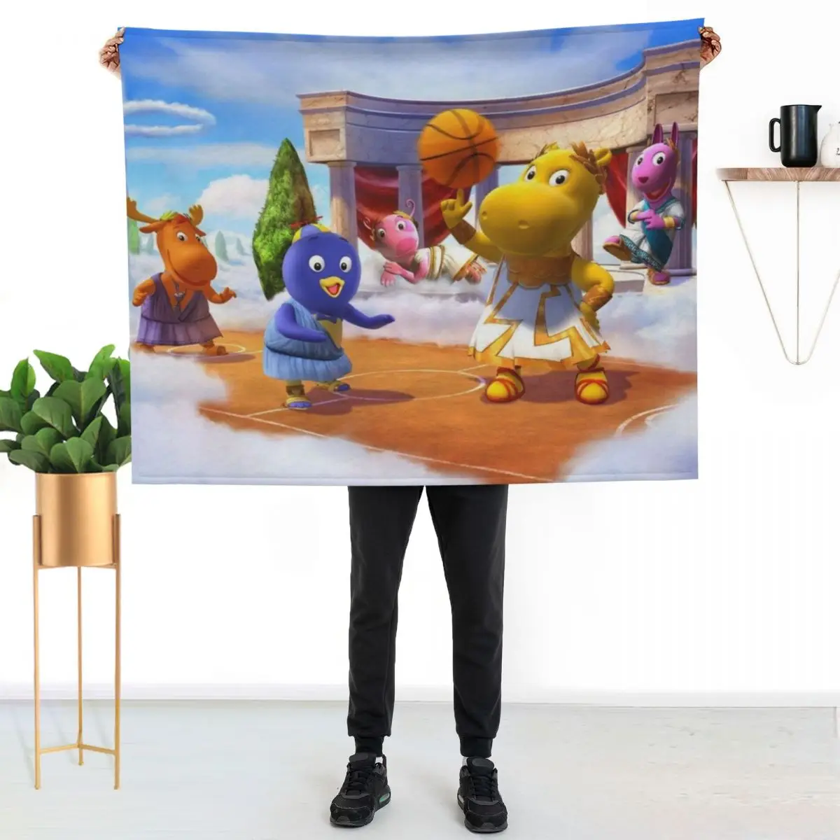 The Backyardigans Throw Blanket Soft Home Decor Blanket for Couch Bedroom