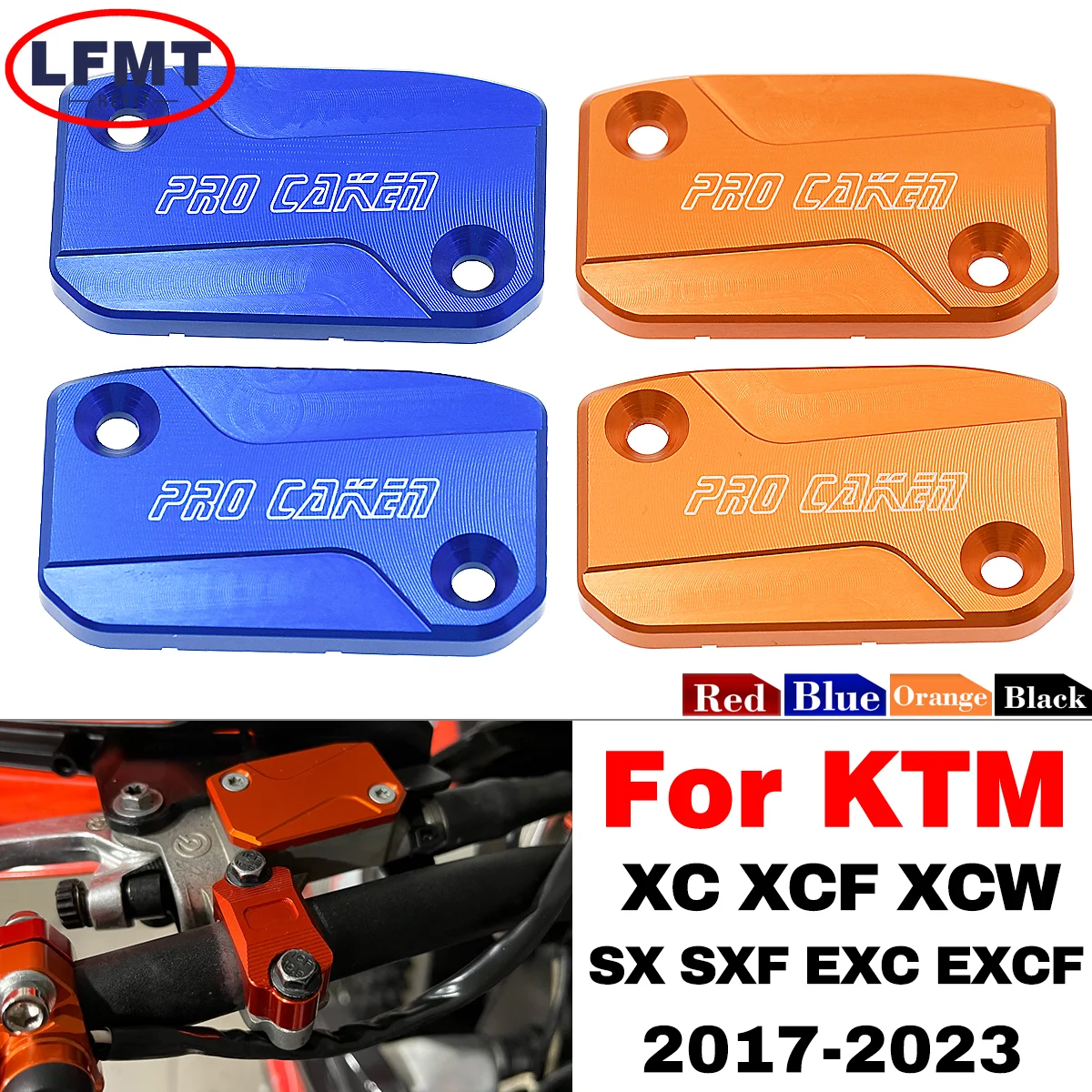 Motorcycle CNC Front Clutch Brake Reservoir Cover Cylinder Cap For KTM EXC EXCF XC XCF XCW SX SXF125 150 200 250 300 350 450 500