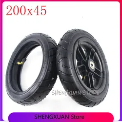 200*45 tyre Electric scooter refitting parts 8 inch 200x45 pneumatic inner and outer tyres 8x1/4