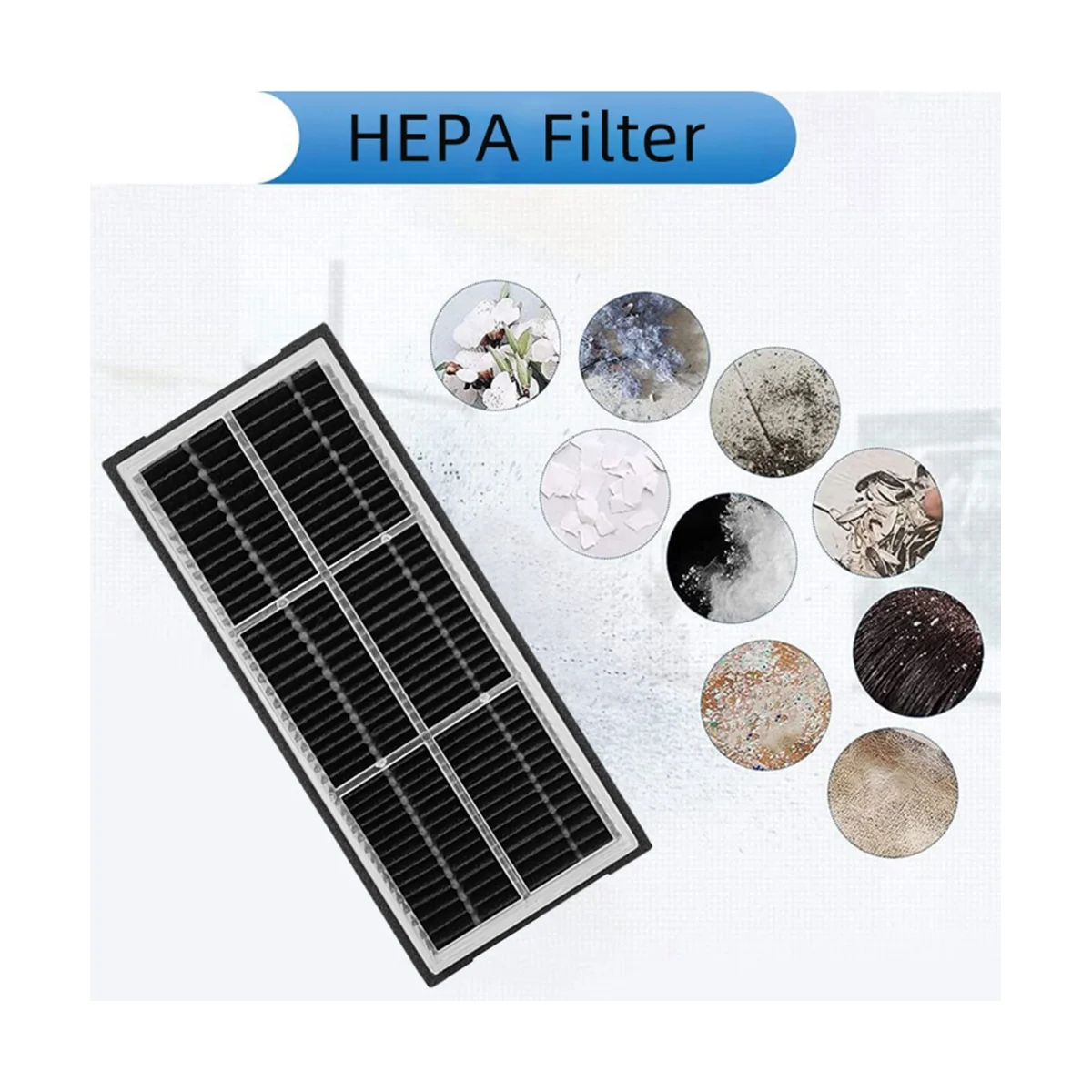 8 шт. Hepa фильтр для робота-пылесоса T7S/T8plus/G10/G10S/S8 Pro Ultra /S8 +/S8