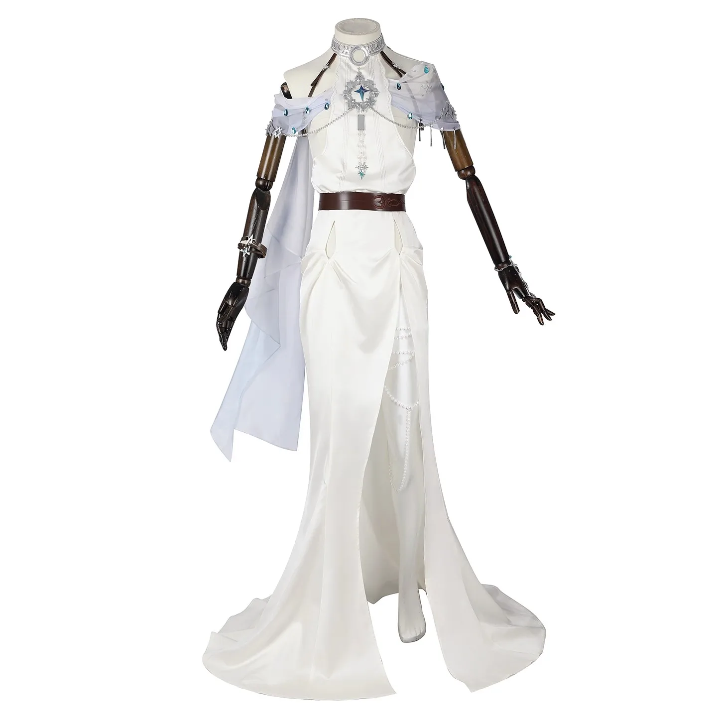 COS-HoHo Nu: كرنفال إدموند خدمة الإلهي مانديت لعبة البدلة فستان رائع تأثيري حلي حفلة الهالوين الزي