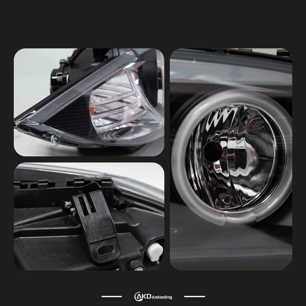 

Автомобильные фары AKD для BMW 1 серии E87, светодиодные фары, проектор, анимация DRL E87, анимационный сигнал, автомобильный аксессуар