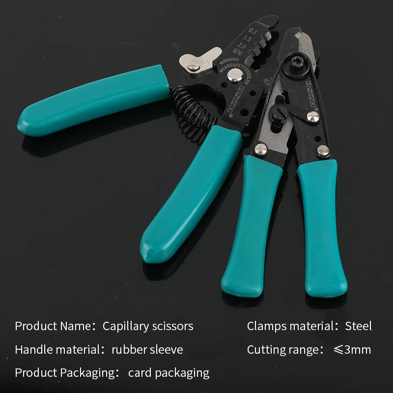 Multifunctional capillary scissors pliers 3MM and below special for refrigerator air conditioner copper tube