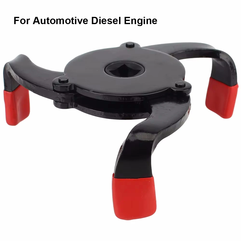 Car Oil Filter Wrench 3-Jaw Spanner Remover Repair Tools Oil Change Accessories Truck Trailer Off Road 4x4 Motorcycle Universal