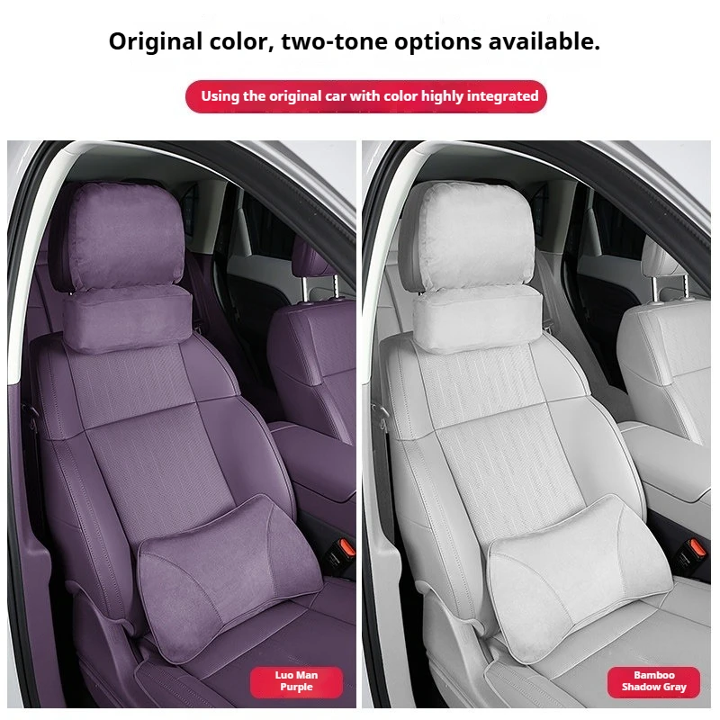 Car Seat Backrest Cushion Car Seat Headrest Neck Support Pillow Interior Accessories For Leapmotor B10 B01 Lafa 5