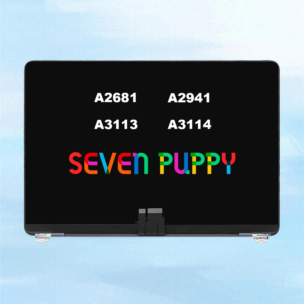 （ SEVEN PUPPY ） Brand New For 13“ 15” A2681 A2941 A3113 A3114 2022 2023 2024 Year Retina Full LCD Screen Assembly    Replacement