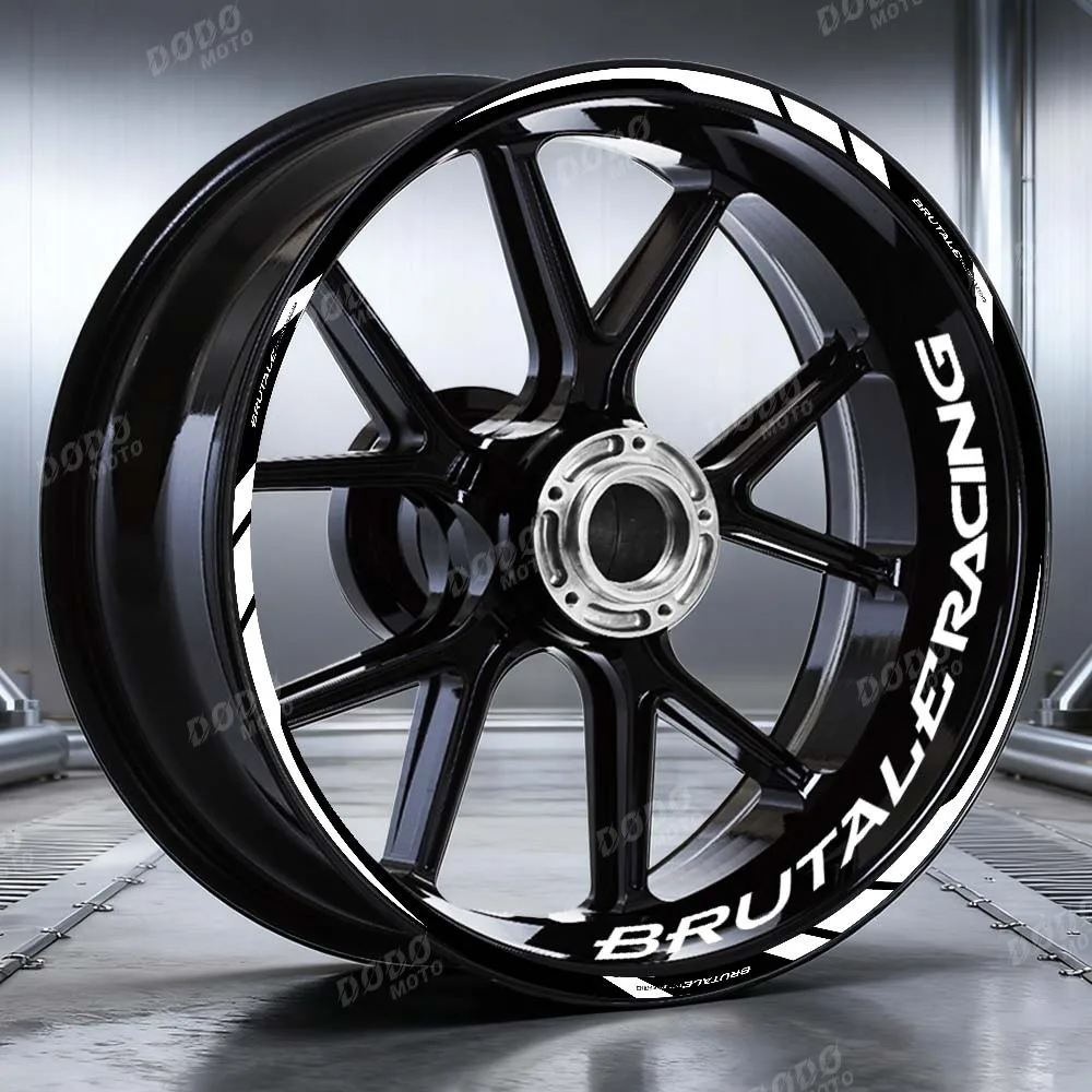 

Reflective Motorcycle 17" Tire Inner Ring Sticker Waterproof Decal For MV Agusta Brutale 800 800RR 800 Rosso 1000 RR 675 990 750