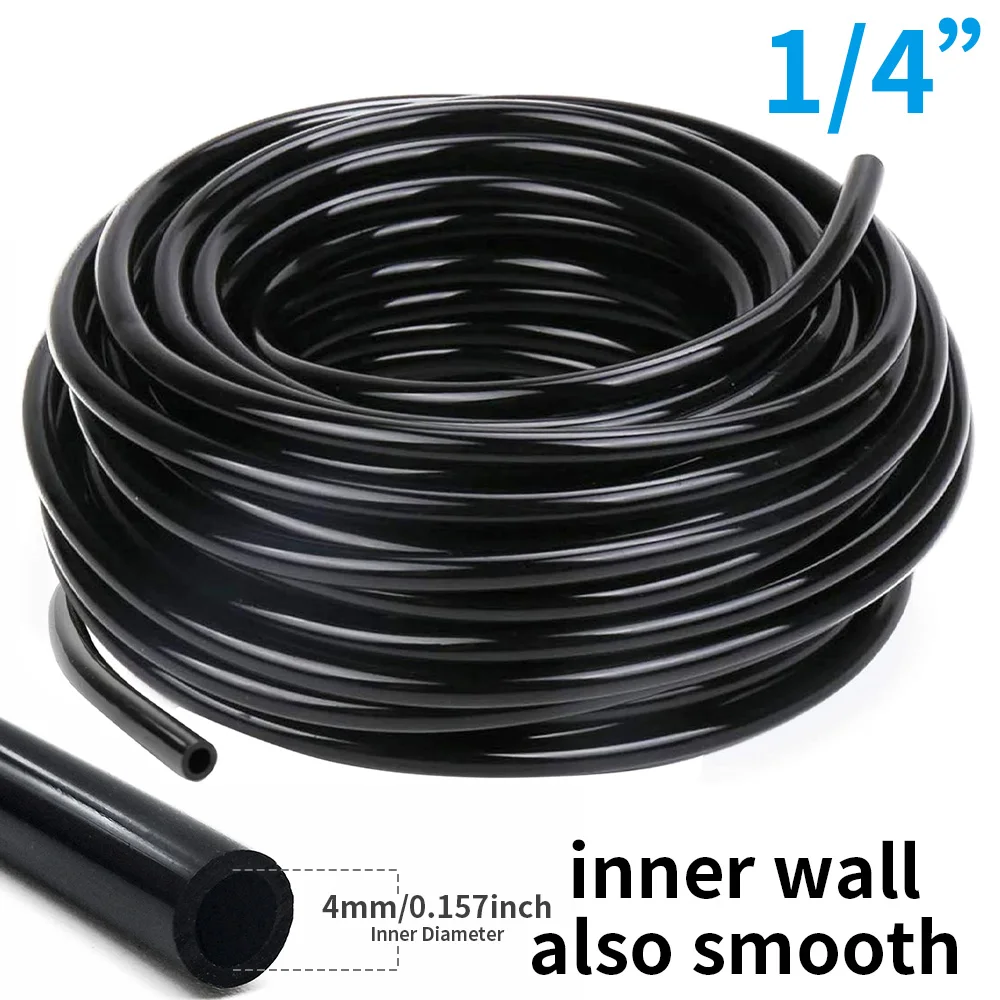 DIY Arbitrary Length 10M/20M/30M... Garden Hose 4/7mm Watering Irrigation System Supplies PVC Micro Drip Pipe Adjustable
