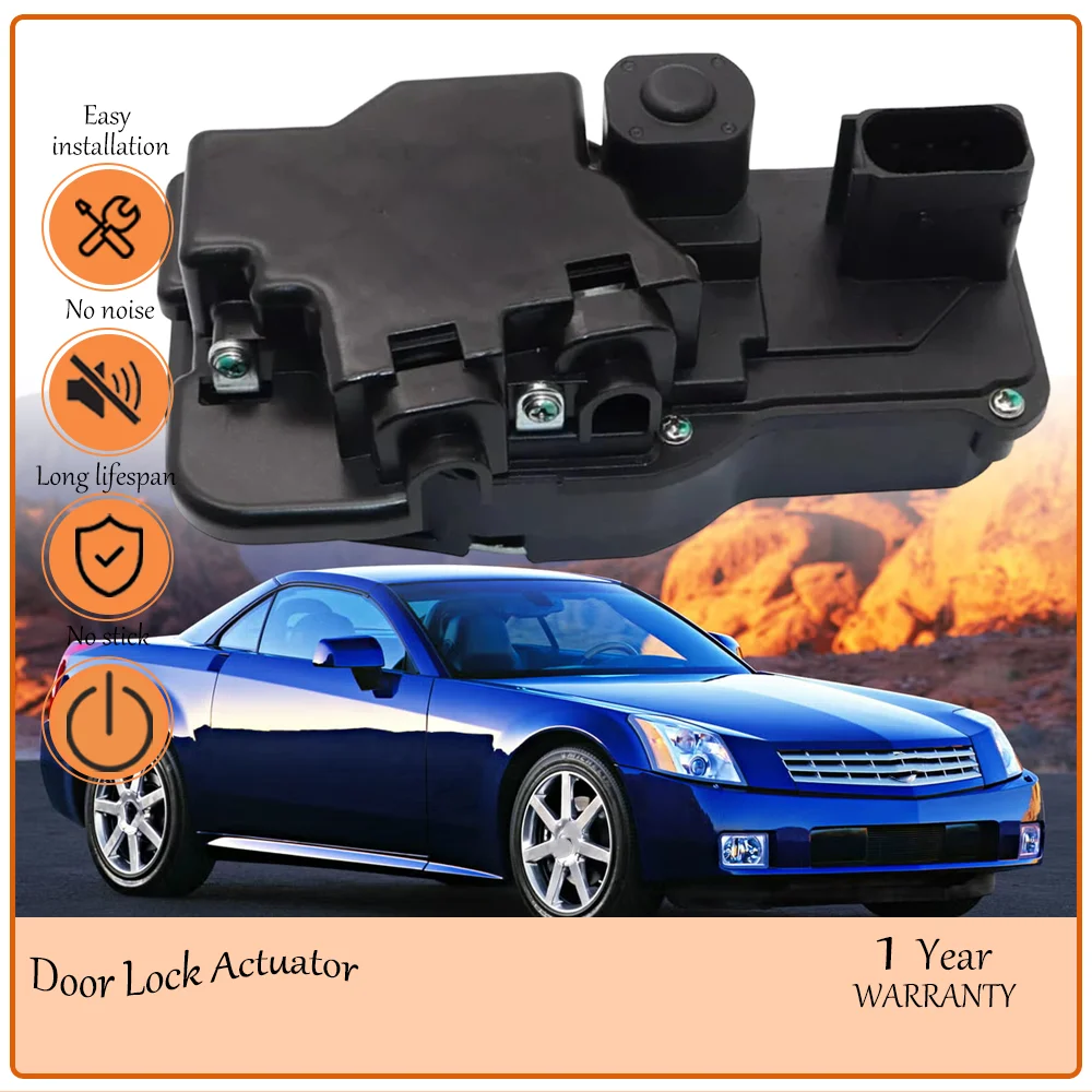 

Front Left Sliding Door Lock Actuator Compatible With 2004-2009 Cadillac XLR Front Left Driver Side OEM 88956758,100DLA1328S