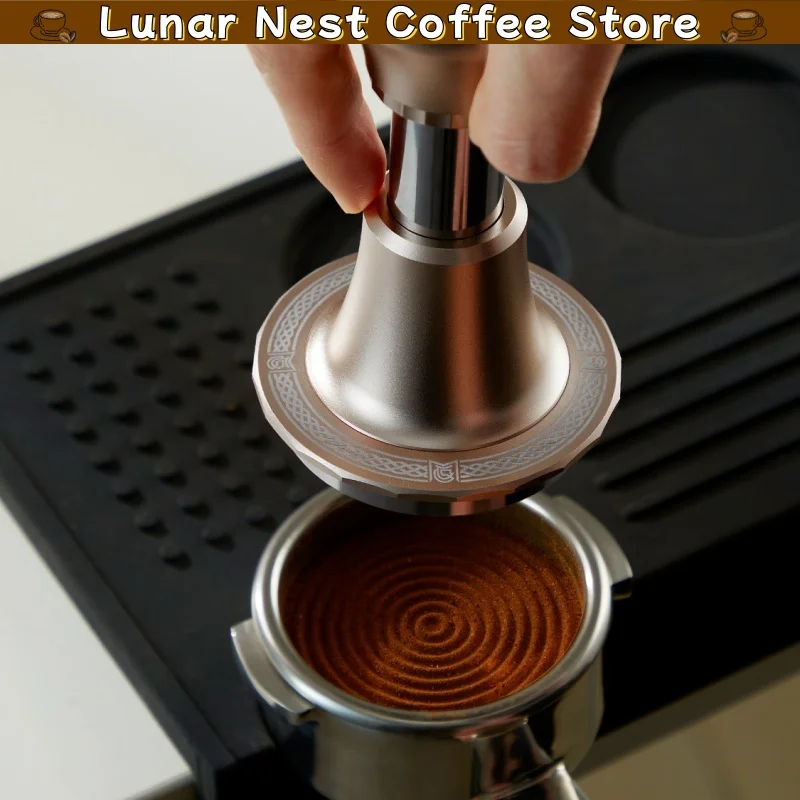 Hero Sword Spirit Year Of The Horse 58mm Constant Pressure Espresso Tamper Limited Edition Coffee Distributor Barista Tool Gift