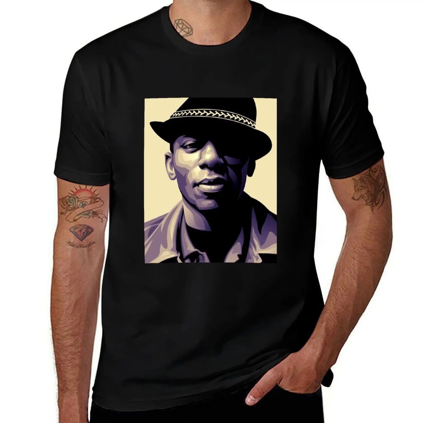 

Mos Def T-Shirt t shirts for man graphic vintage men t shirt cotton 100% T-Shirt