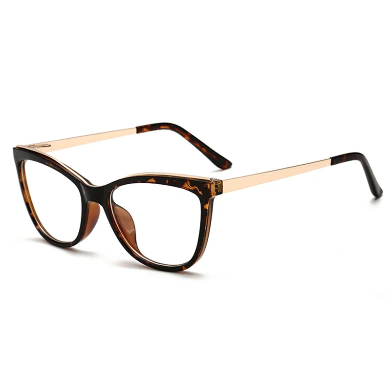

Diopter 0 -0.5 -0.75 -1.0 -1.5 -2.0 -3.0 To -8.0 Myopia Glasses Cat Eye Big Frame Prescription Eyewear