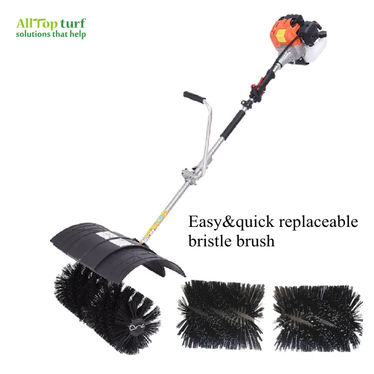 Power Broom Sand and Rubber Brushing Filling Brush for Artificial grass(52CC engine)