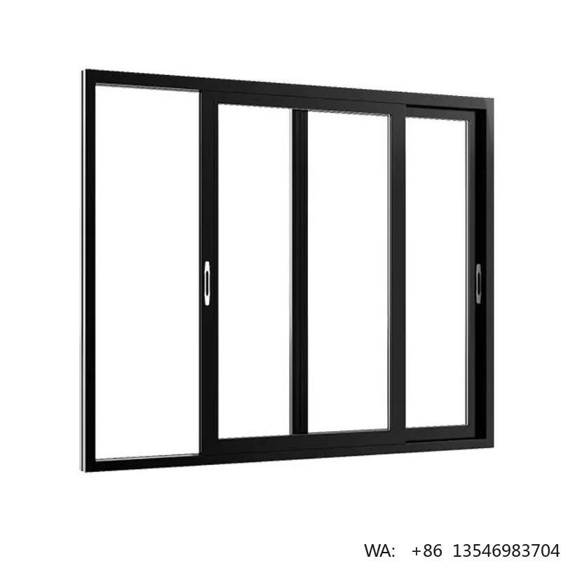 

Foshan Factory Wholesale Aluminium Frame Doors and Windows Aluminum Double Glaze Sliding Window