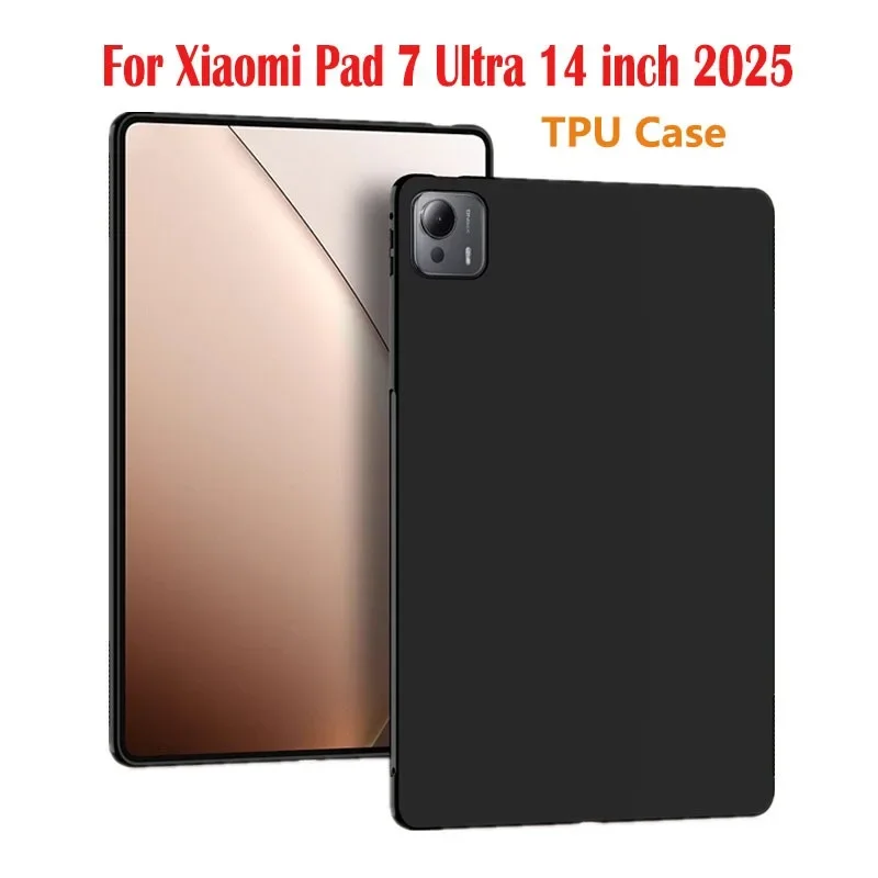 

Поп для Xiaomi Pad 7 Ultra 14 дюймов защитный чехол от падения мягкий силиконовый чехол для планшета для Redmi Pad SE 11 "2025 ТПУ противоударный S