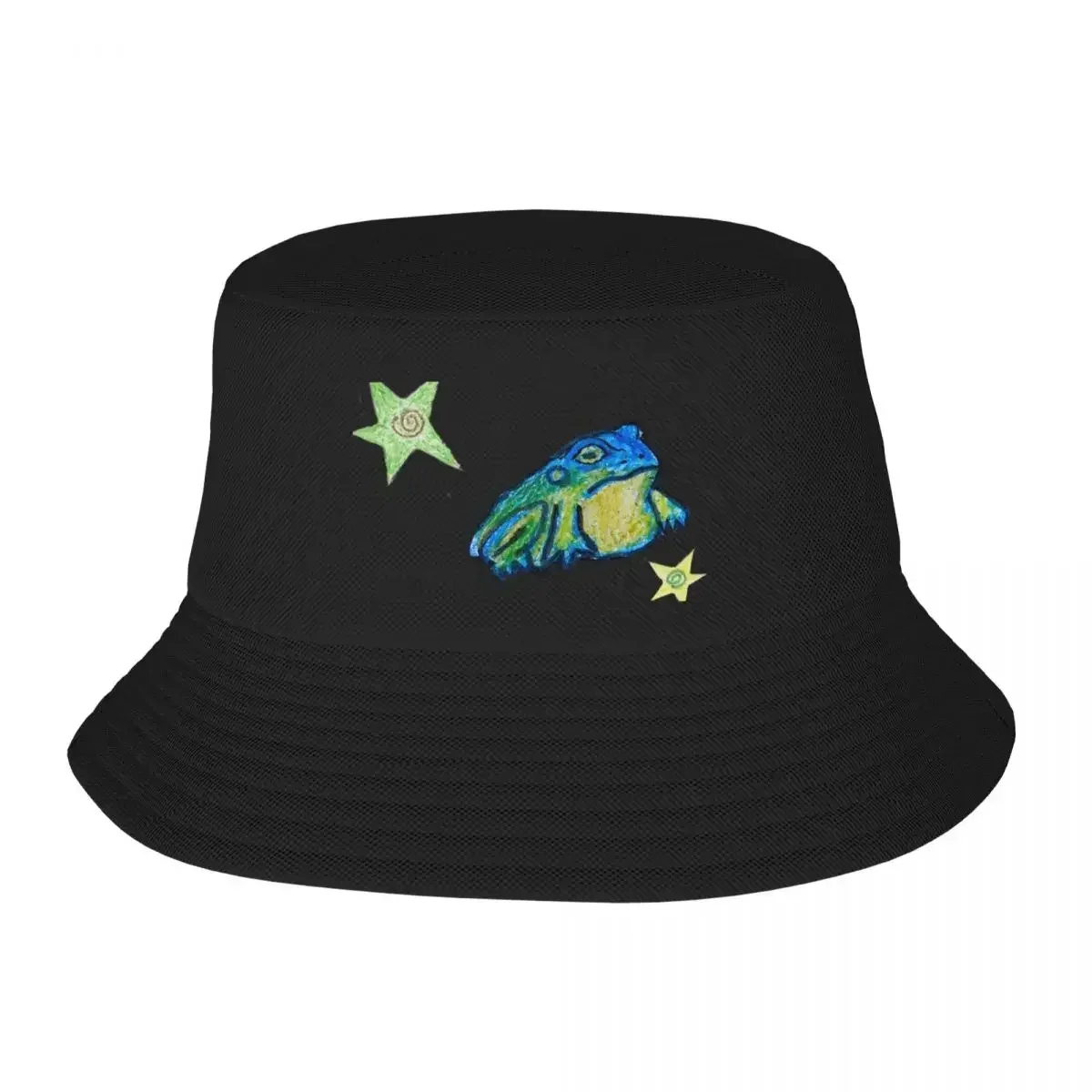 2026 2025 New HatCrayon frog Bucket Hat party Hat funny hat tea cute Trucker Hats For Men Women's