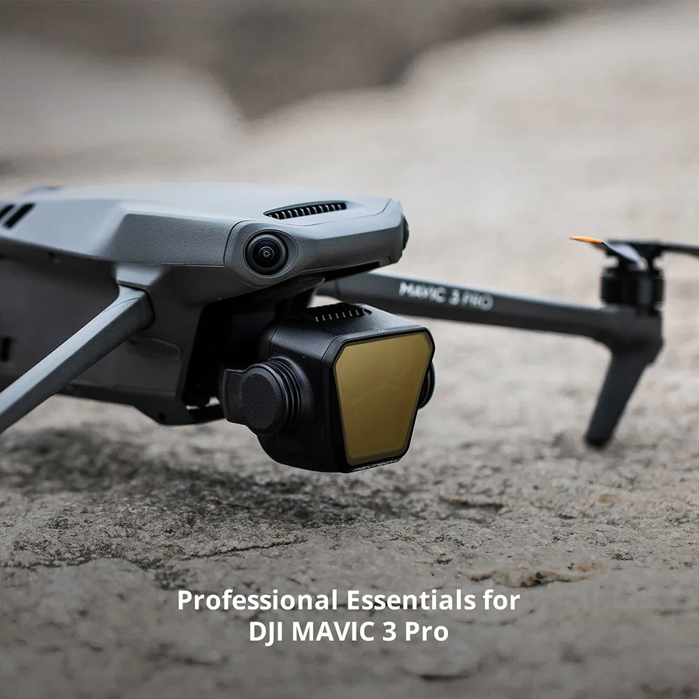 PGYTECH Drone Filters For Mavic 3 Pro UV CPL ND-PL Set Waterproof&Oilproof Drone Lens