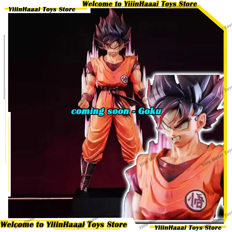 

New Dragon Ball Anime Fiugres Goku Figure Super Saiyan Figurine Collection Desk Ornament Toys Model Boys Birthday Custom Gifts