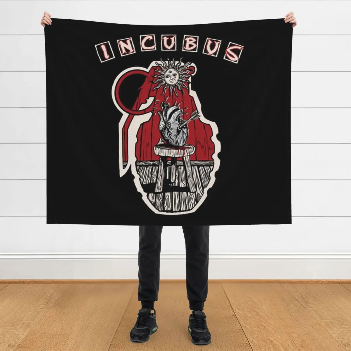 

incubus band Throw Blanket Furrys Multi-Purpose Flannels Luxury Brand Blankets