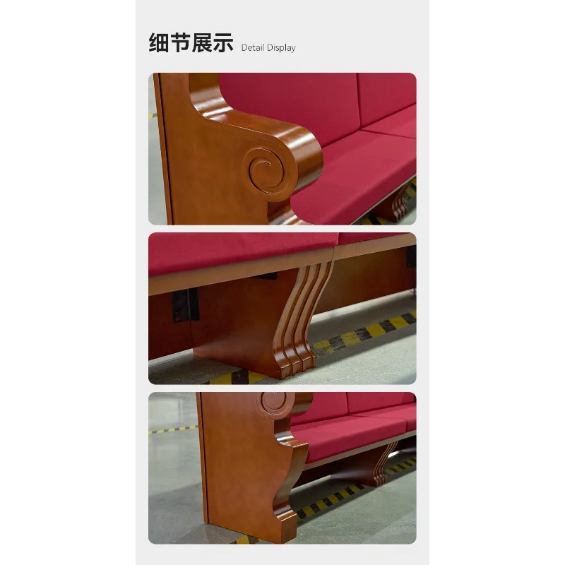 Church pews, solid wood can be made on demand, church chairs