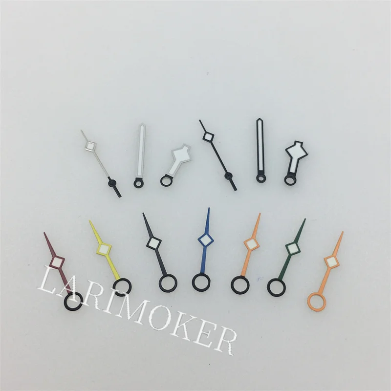 بليجر-يد متعددة مضيئة بإبرة ندفة الثلج ، توهج في الظلام ، قرص معقم ، حركة NH34 ، 29