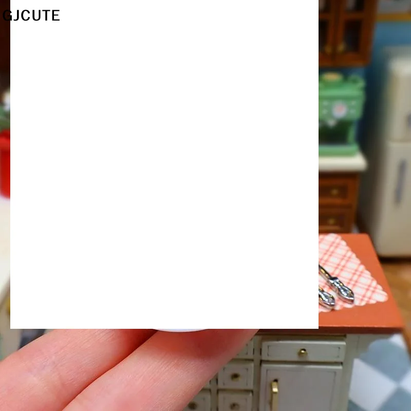 4 個ドールハウスミニキッチンワッフルミルクセットミニチュア手作り食品おもちゃシーン小道具アクセサリー付きごっこ遊びおもちゃ