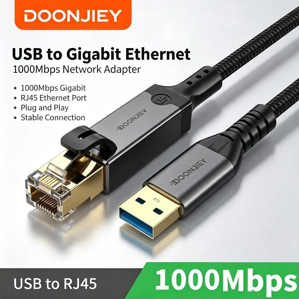 cabo-usb-c-para-ethernet-doonjiey-1000mbps-2-em-1-usb-tipo-c-para-rj45-gigabit-lan-conversor-de-rede-de-alta-velocidade-para-laptop-pc