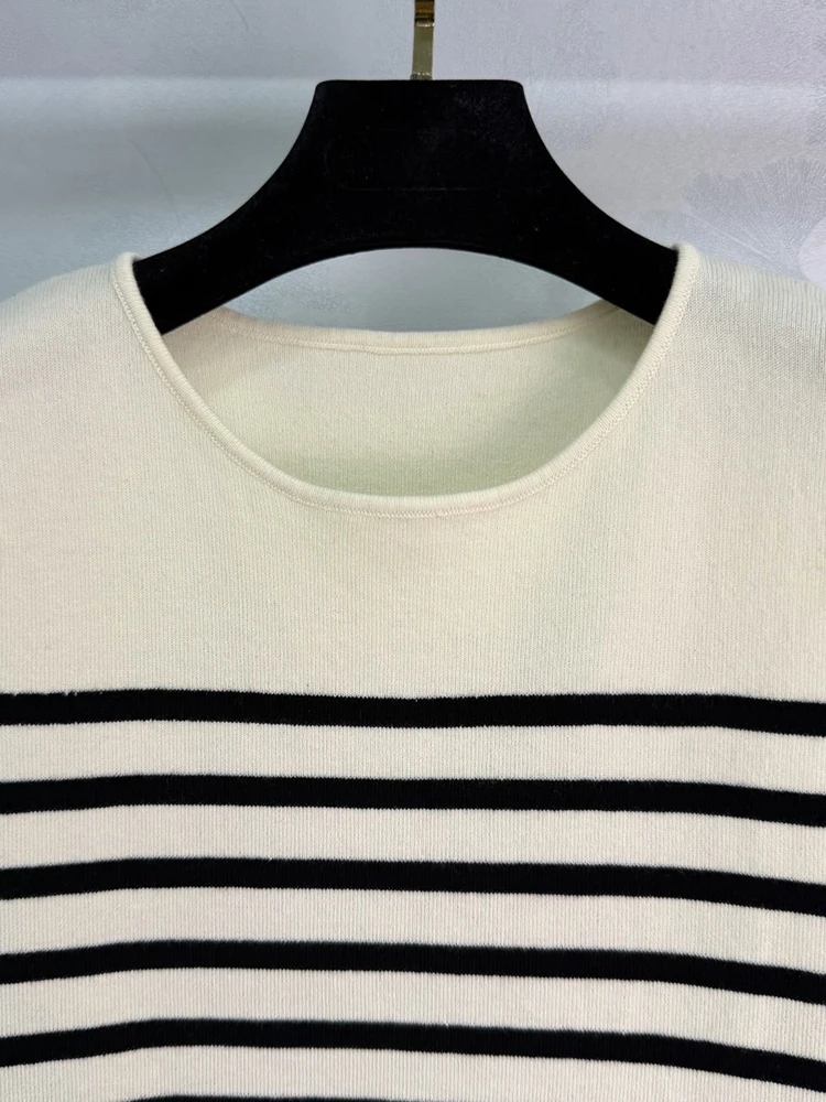 Thumbnail 4 - #92 Latest Striped Knit Sweaters Offers
