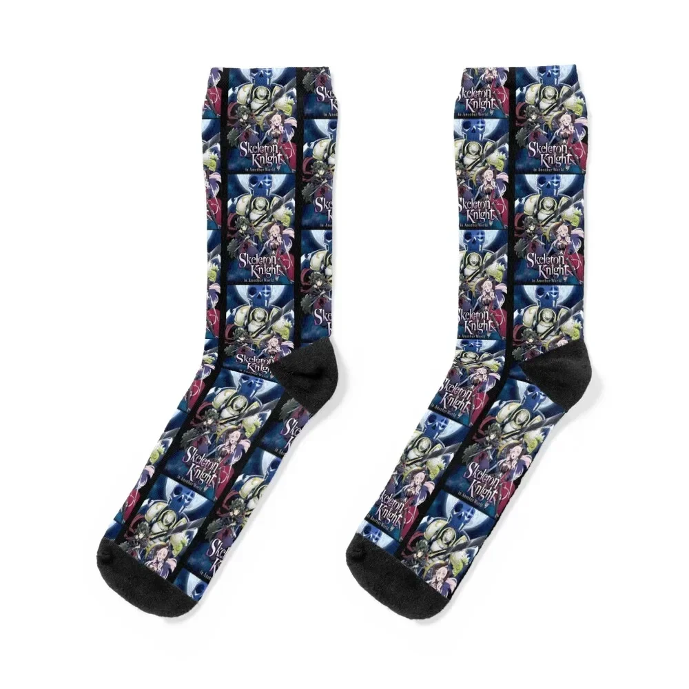 

skeleton knight in another world Socks valentine gift ideas Rugby anti-slip Christmas Ladies Socks Men's