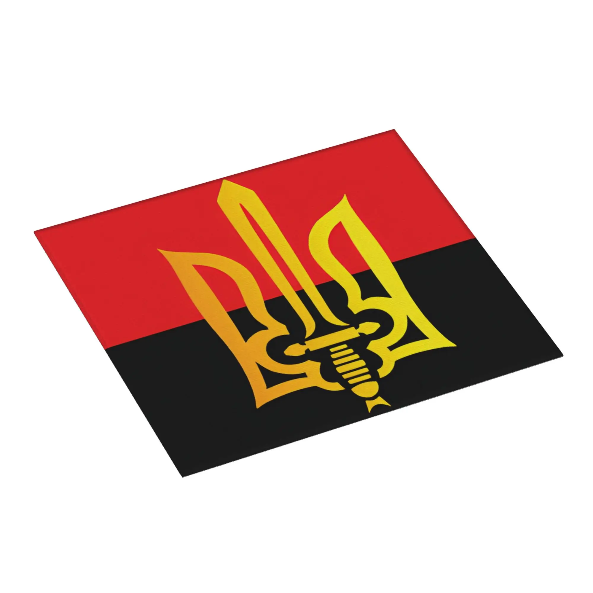 Ukraine Flag Non‑Slip Waterproof Absorbent Barware Tableware Oil Proof Reusable  Bathroom Drying Mat For Kitchen