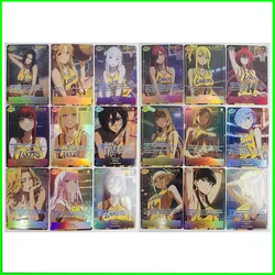 Carte della moglie carte da collezione giochi per ragazzi giocattoli giochi da tavolo regali di compleanno Anime fai da te Nahida Daki Yae Miko Boa carte Flash Premium