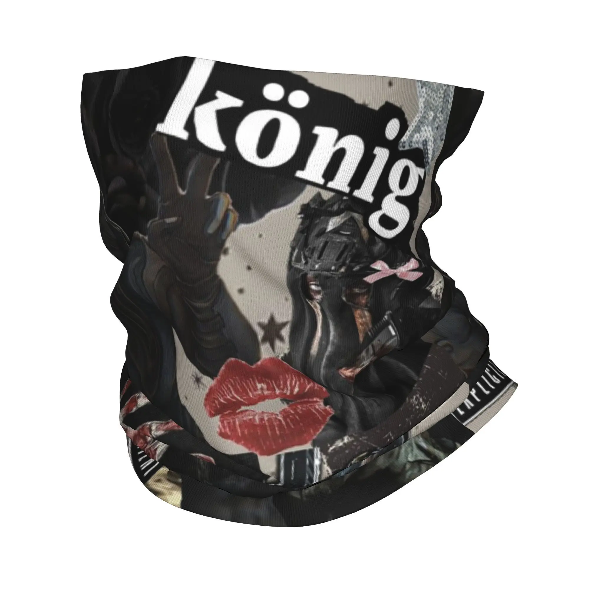 

Konig Bandana Neck Gaiter Printed Wrap Scarf Multifunction Balaclava Riding For Men Women Adult Winter