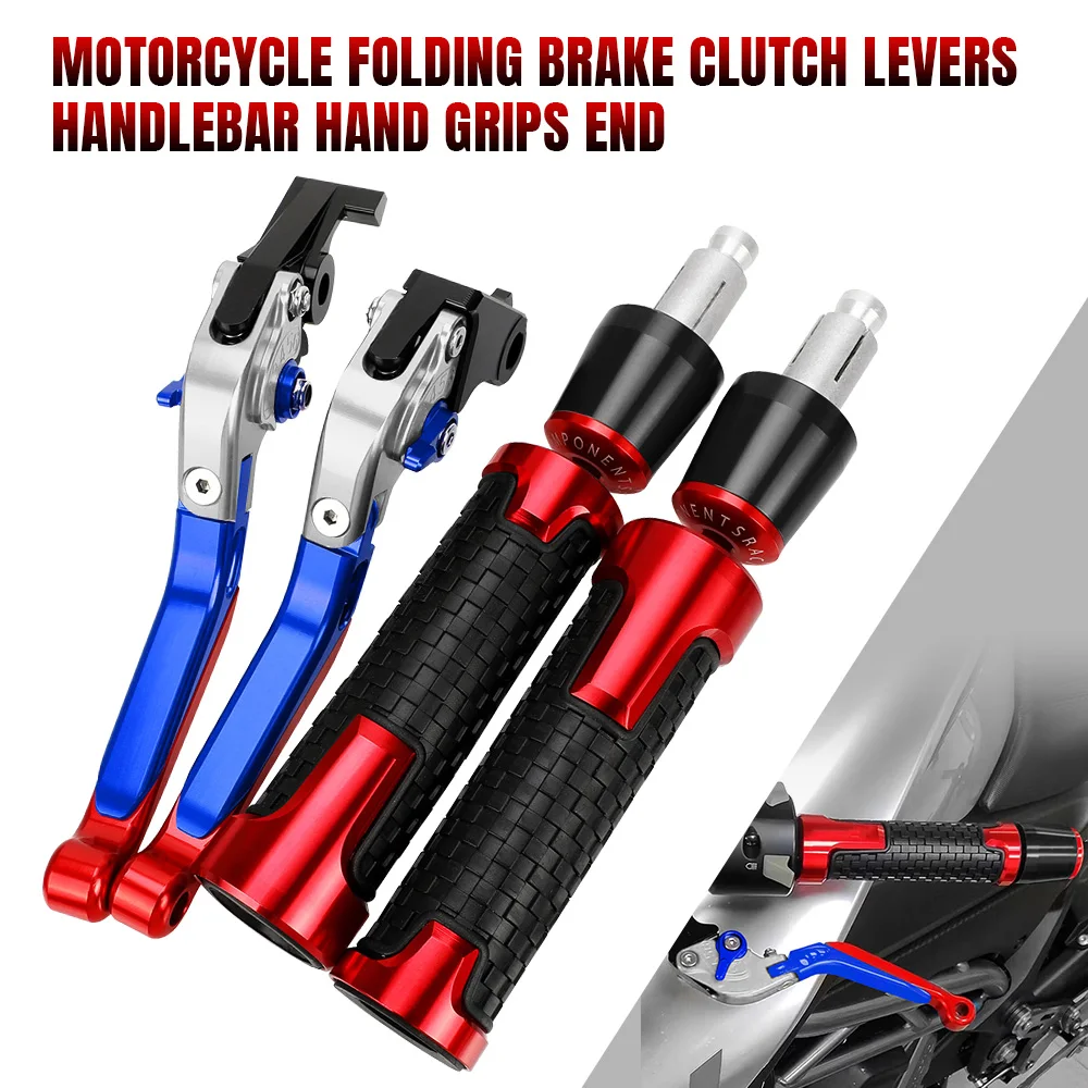 

Motorcycle Brake Clutch Levers Handlebar Handle bar Hand Grips ends For HONDA CBR150R 2011 2012 2013 2014 2015 2016 2017-2023