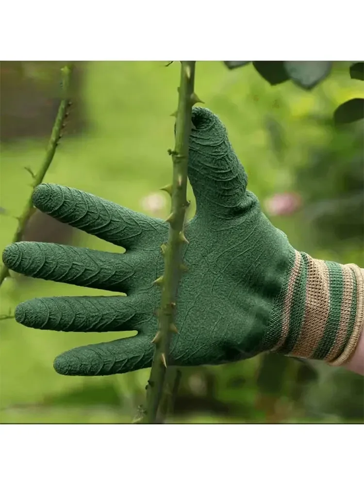 2 Paar Gartenhandschuhe Dornensichere Rosen-Beschneidungshandschuhe Schutzhandschuhe für Kaktus, Rose und Brombeere 2026 – Detail 5