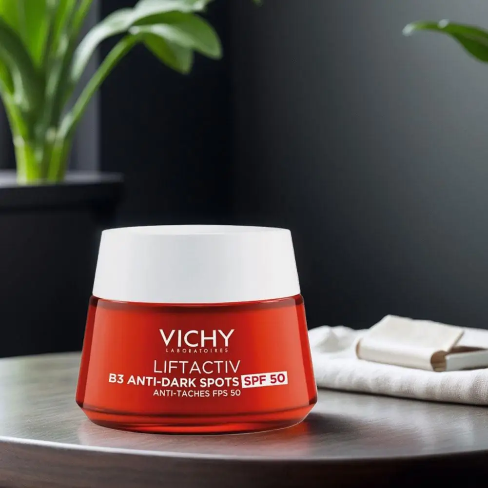 VICHY Collagen Firming Night Cream Brightening Skin Tone Reduce Dryness Deep Moisturizing Long-lasting Hydration Skincare