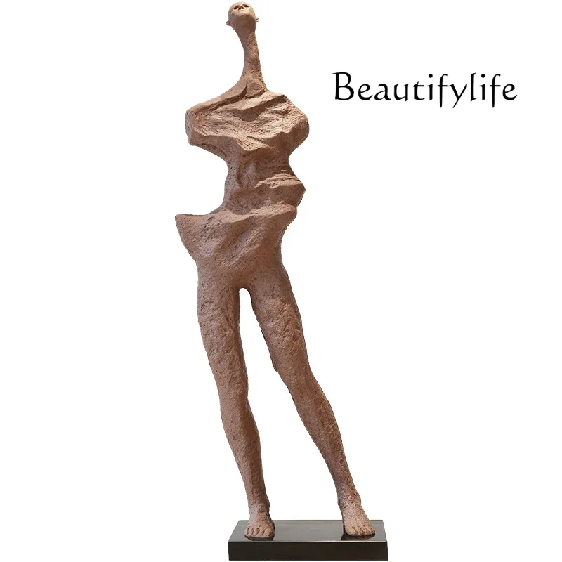 

Large abstract figure sculpture Hotel lobby Sales office Entrance Commercial decoration Floor ornament