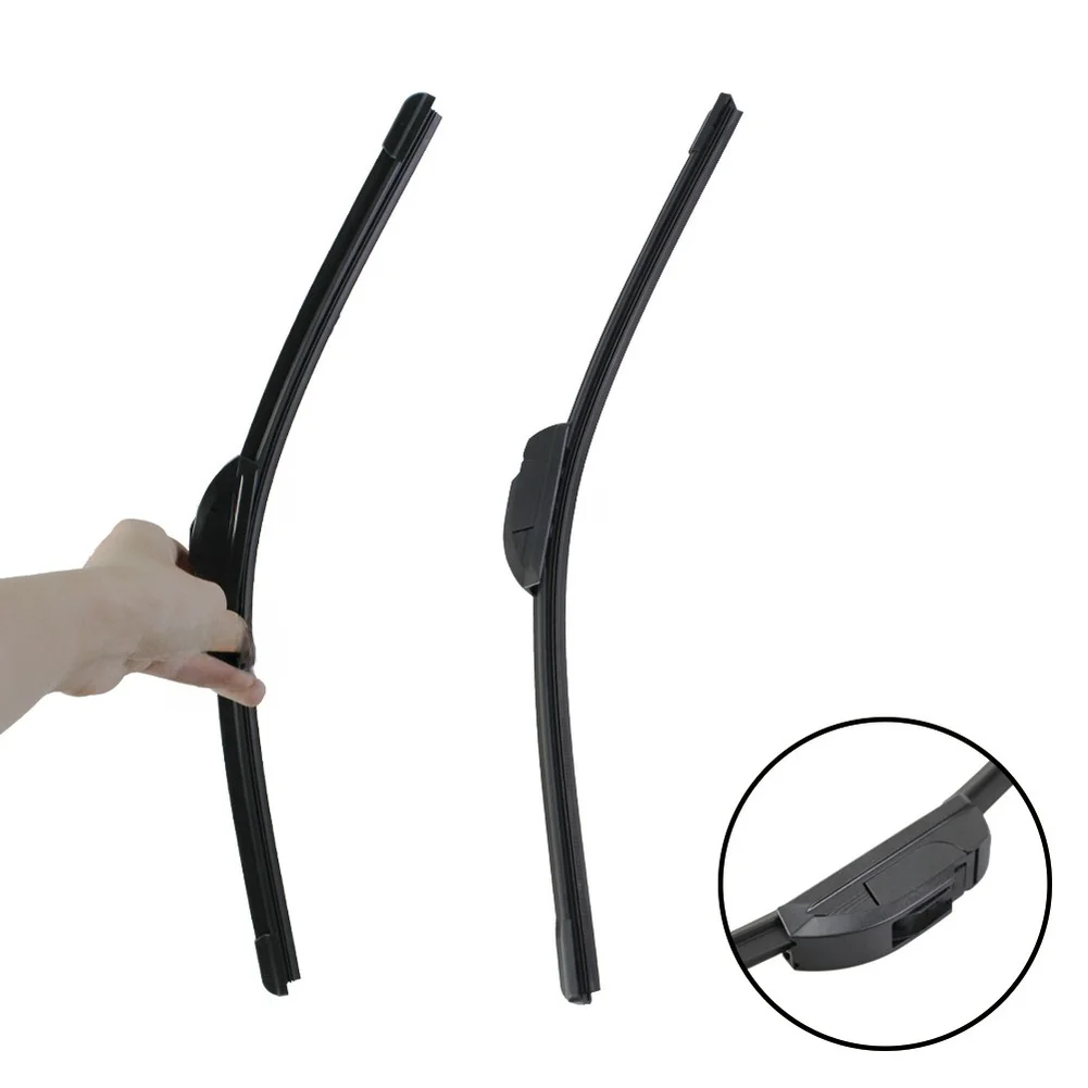 

Черная резина 86*4*4 см 22 16 дюймов щетки стеклоочистителя для FIAT Panda 169 2003 2012 лобовое стекло