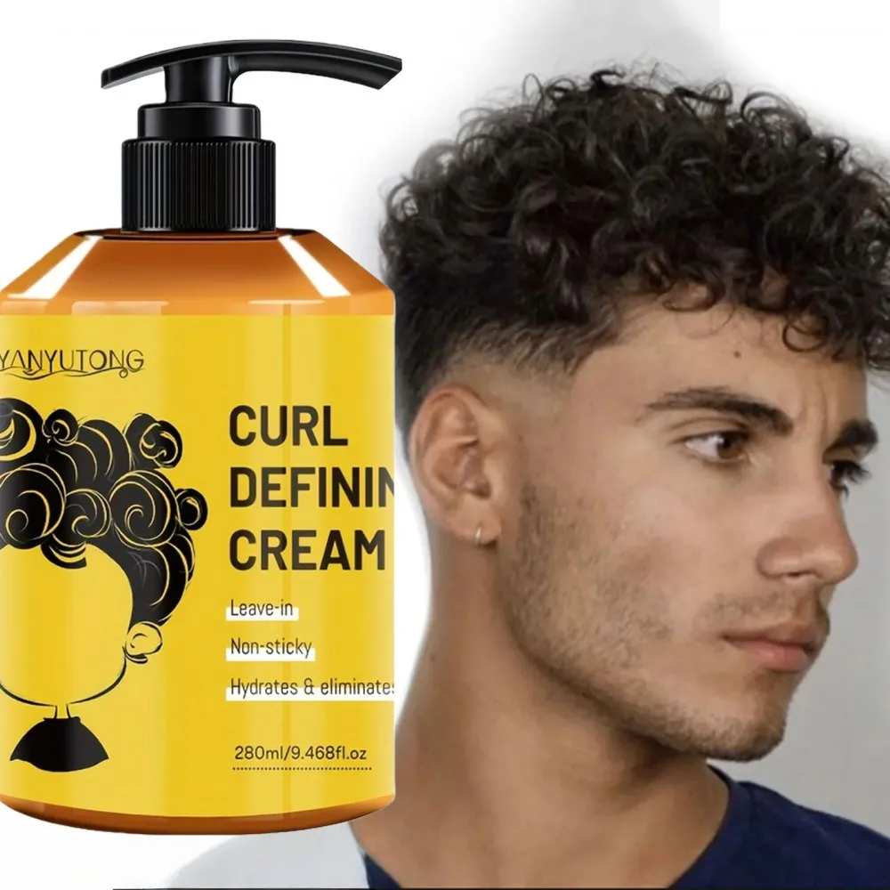 

Мужской крем для определения локонов — Defined Bouncy Cue Curls Waves — улучшает определение локонов и увлажняет вьющиеся волосы и вьющиеся волосы