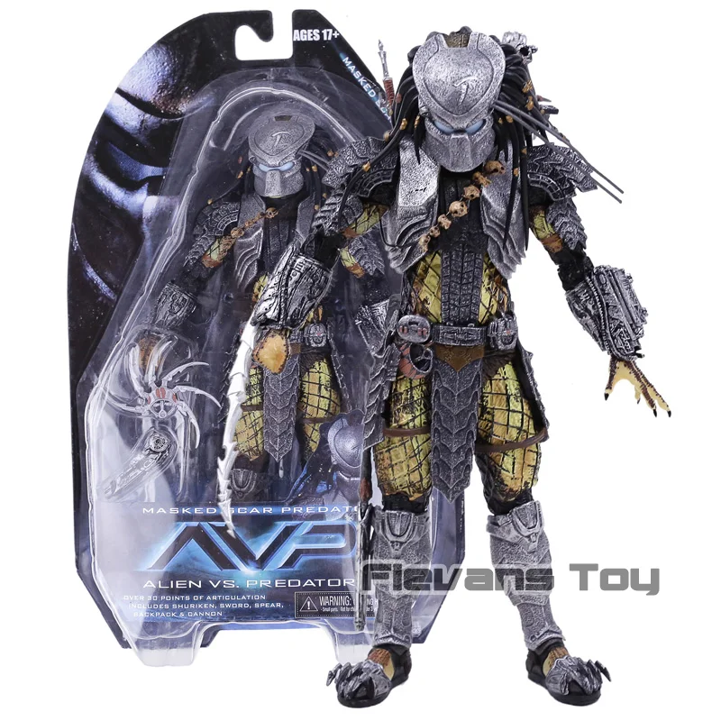 NECA プレデターマスクスカーケルトストーカーロストプレデター PVC