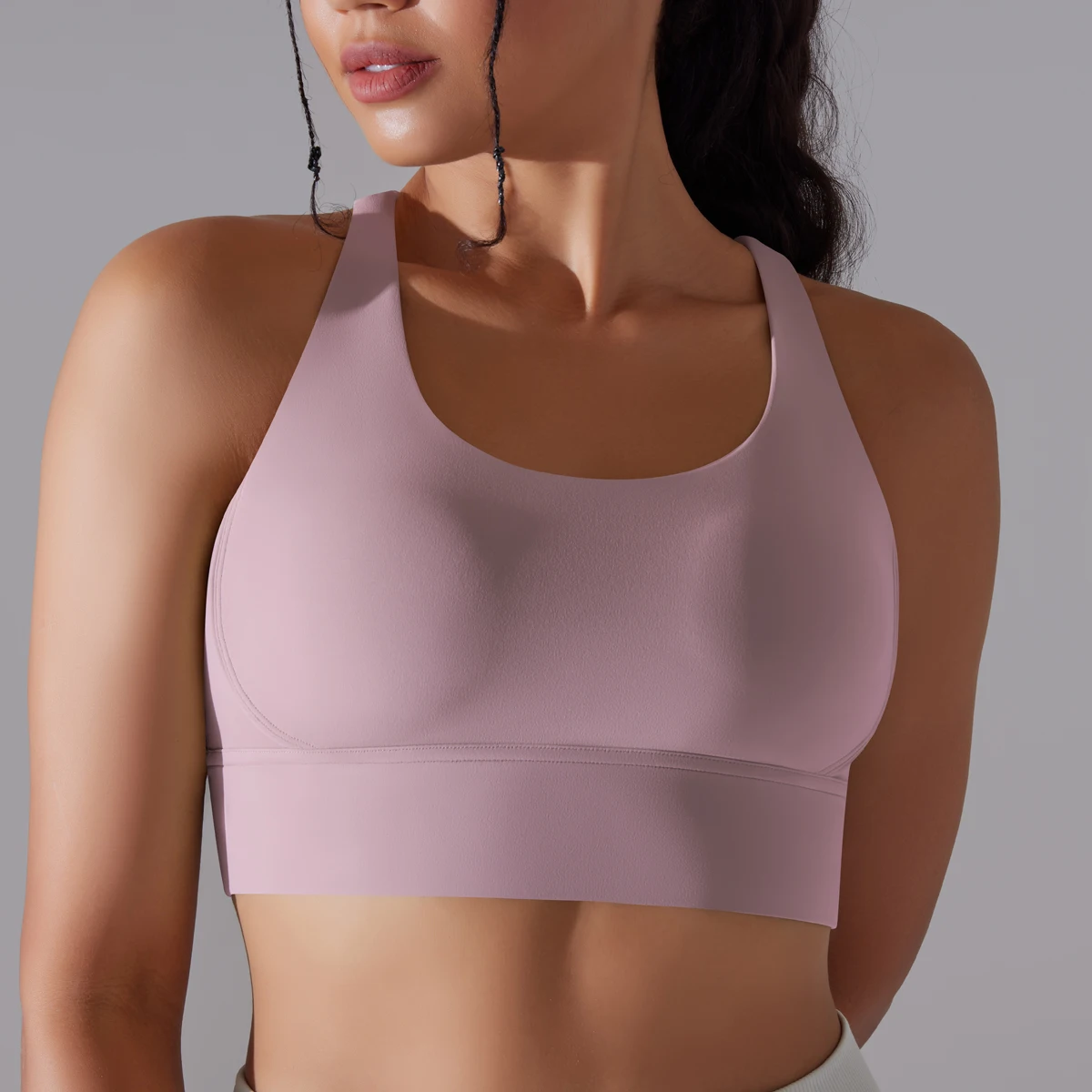 Frauen Yoga BraTank Tops für Fitness Nacktes Gefühl Sport Bh Gym Weste Frauen Leibchen Workout Unterwäsche Sportswear Outfit – Detail 16