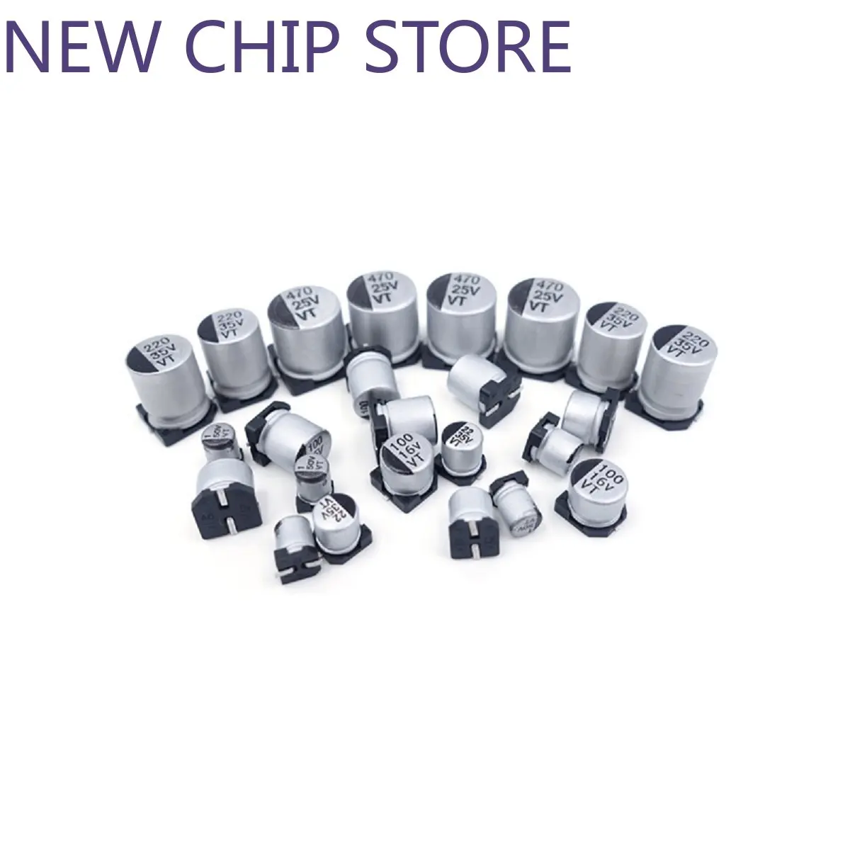 

20pcs/lot VT 35V 220UF 330UF 470UF 1000UF SMD Aluminum Electrolytic Capacitor