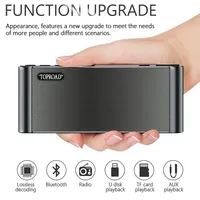 Bluetooth Speaker Usb Portable Speakers with Fm Radio Cannon Russian Steel Saber Wireless Microphone FM