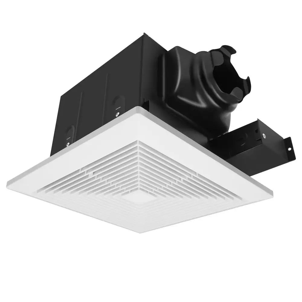 110 CFM 1.0 Sones Ceiling Mount Bathroom Exhaust Ventilation Fan 4