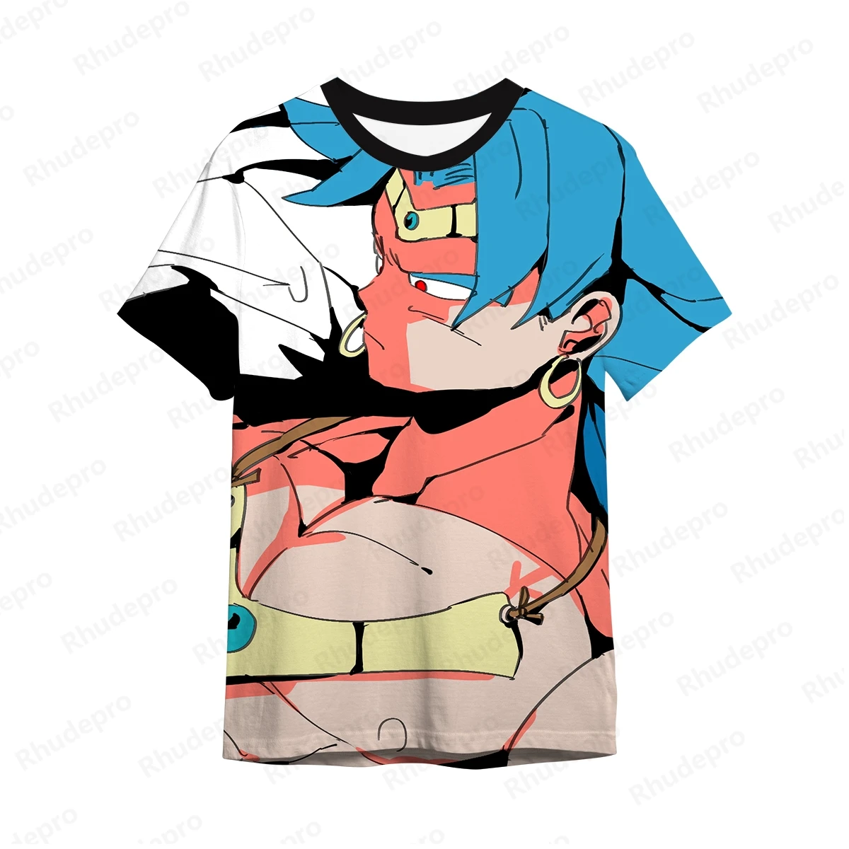 Oversized Men\'s T-shirt Printed Dragon Ball Z Vegeta Goku Tops Y2k Clothes Trend Valorant Harajuku Style Children\'s Gym Tshirt