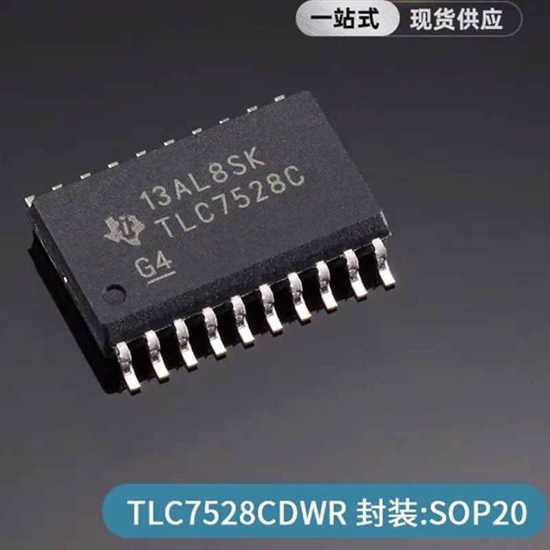 

(5 шт.) 100% новый цифровой аналоговый конвертер SOIC20 TLC7528C TLC7528CDW