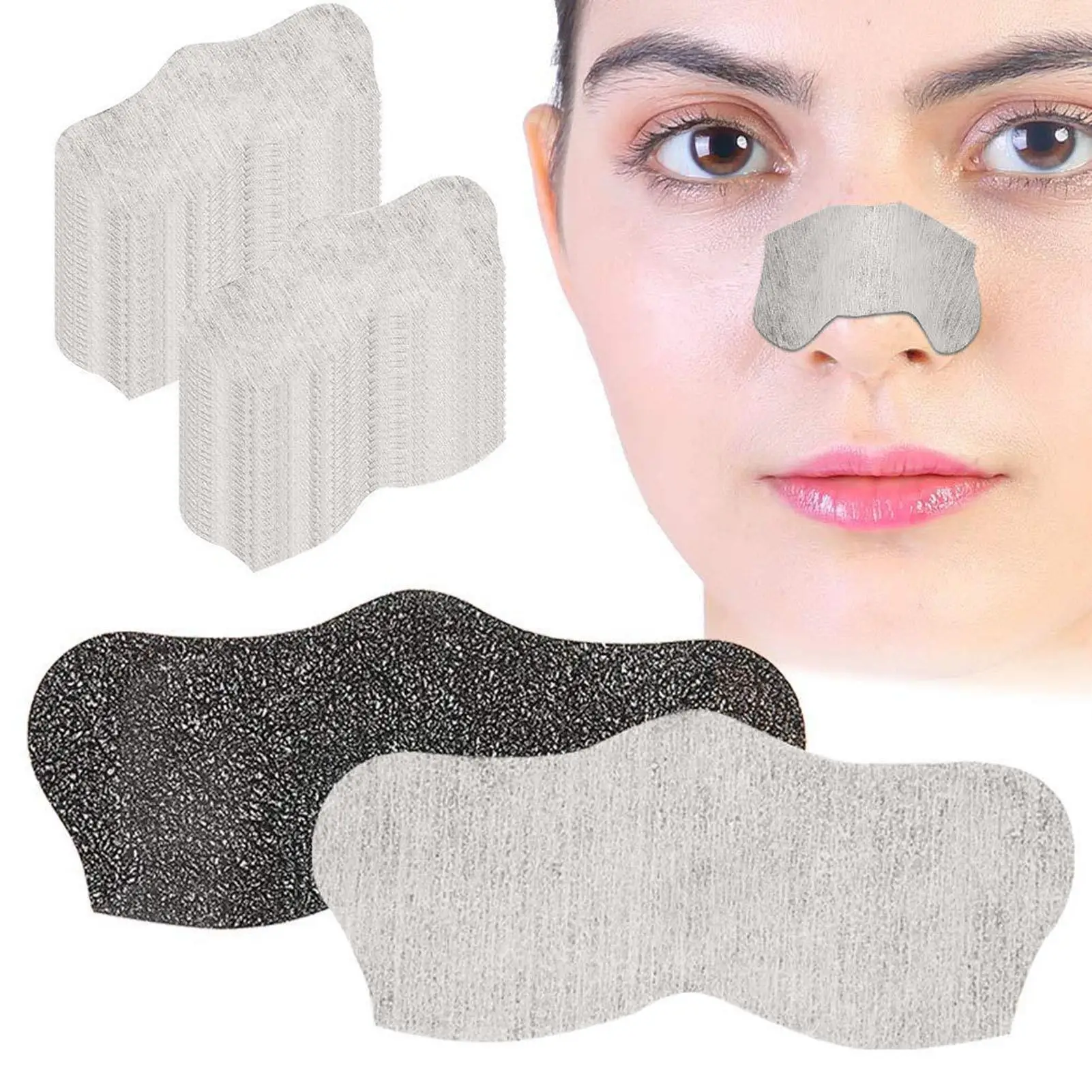 Portable Blackhead Removal Pore Strips - Soft Professional for skin Care for men & Women - Unclogs Pores Safely