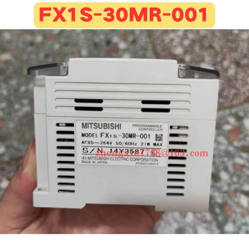 Used PLC Module FX1S-30MR-001 FX1S 30MR 001 Normal Function Tested OK