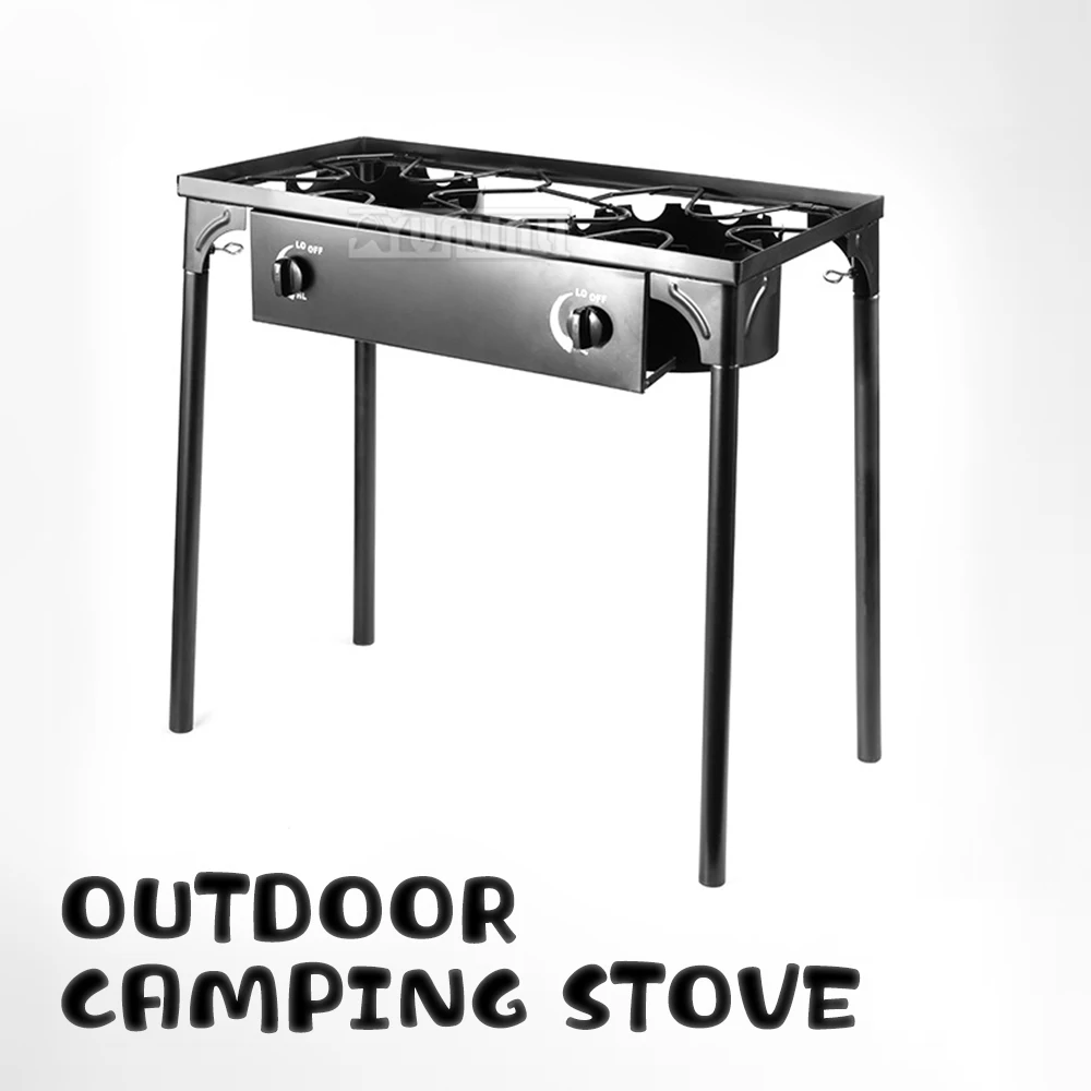 Outdoor Gas Stove Cast Iron Energy-Saving Burner High Pressure Stand Cooker Camping Hornillas De Cocina A Gas